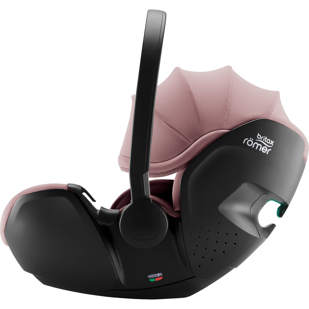 Britax Romer Baby-Safe Pro - автокресло для новорожденного, легкое, раскладывается до лежачего положения (от рождения до 15 месяцев / 40 - 85 см) с поворотной базой ISOFIX Vario Base 5Z • Dusty Rose