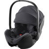 Britax Romer Baby-Safe Pro - автокресло для новорожденного, легкое, раскладывается до лежачего положения (от рождения до 15 месяцев / 40 - 85 см) с поворотной базой ISOFIX Vario Base 5Z • Midnight Grey