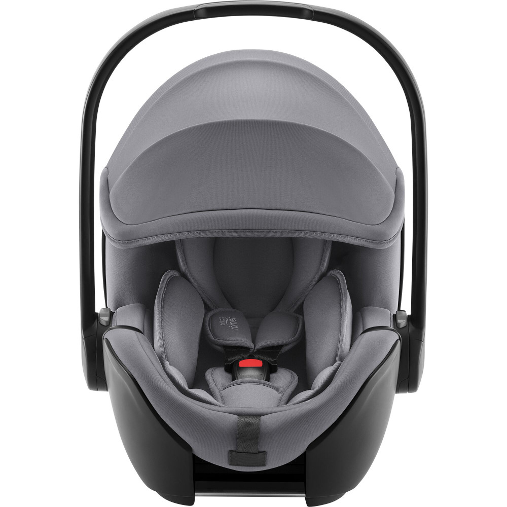 Britax Romer Baby-Safe Pro - автокресло для новорожденного, легкое, раскладывается до лежачего положения (от рождения до 15 месяцев / 40 - 85 см) с поворотной базой ISOFIX Vario Base 5Z • Frost Grey