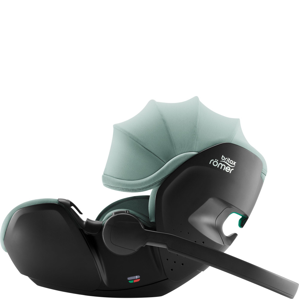 Britax Romer Baby-Safe Pro - автокресло для новорожденного, легкое, раскладывается до лежачего положения (от рождения до 15 месяцев / 40 - 85 см) с поворотной базой ISOFIX Vario Base 5Z • Jade Green