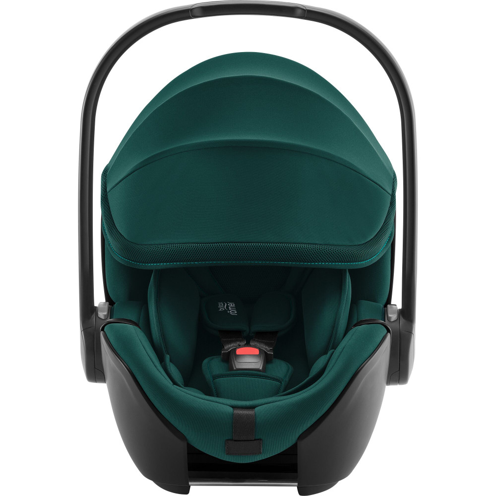 Britax Romer Baby-Safe Pro - автокресло для новорожденного, легкое, раскладывается до лежачего положения (от рождения до 15 месяцев / 40 - 85 см) с поворотной базой ISOFIX Vario Base 5Z • Atlantic Green
