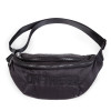 Сумка через плече Childhome Banana bag, puffered black (CWBANAPBL)
