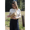 Сумка через плече Childhome Banana bag, Teddy beige (CWBANAT)