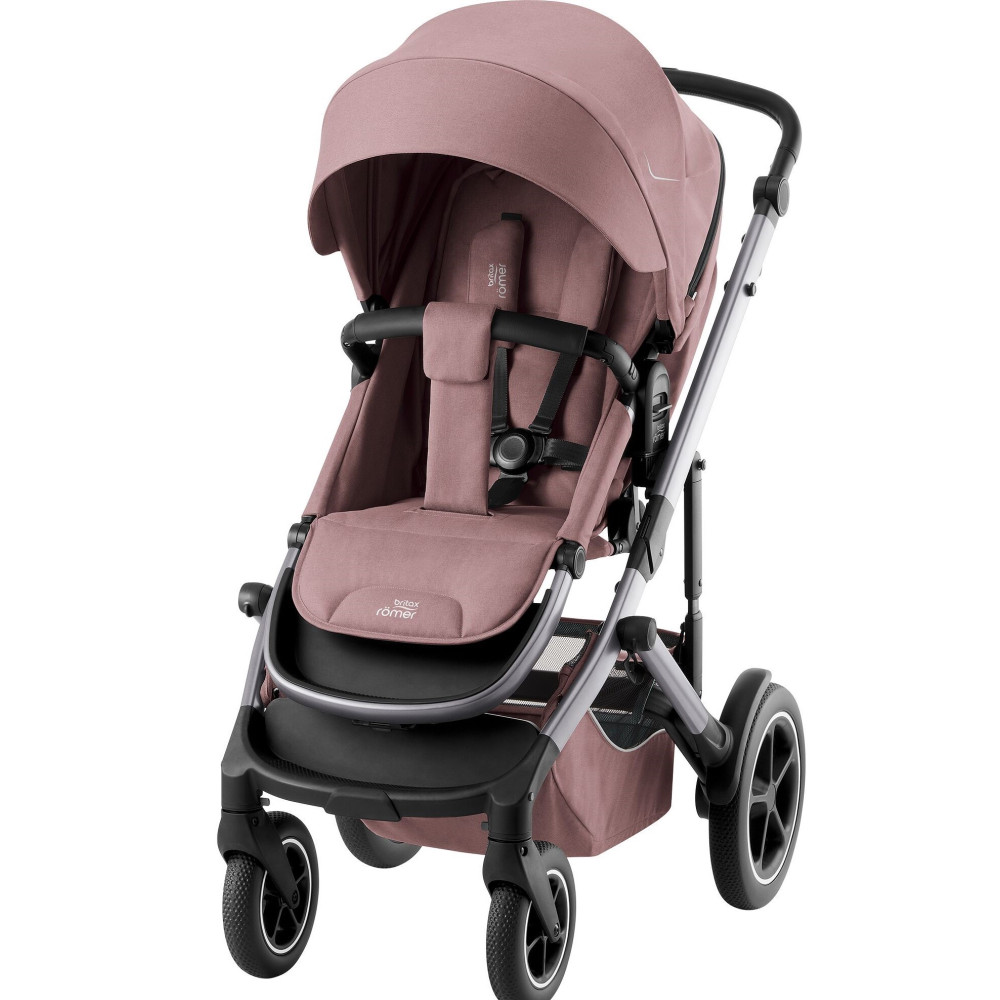 Britax Romer Smile 5Z - всесезонна прогулянкова коляска з великими колесами • Dusty Rose
