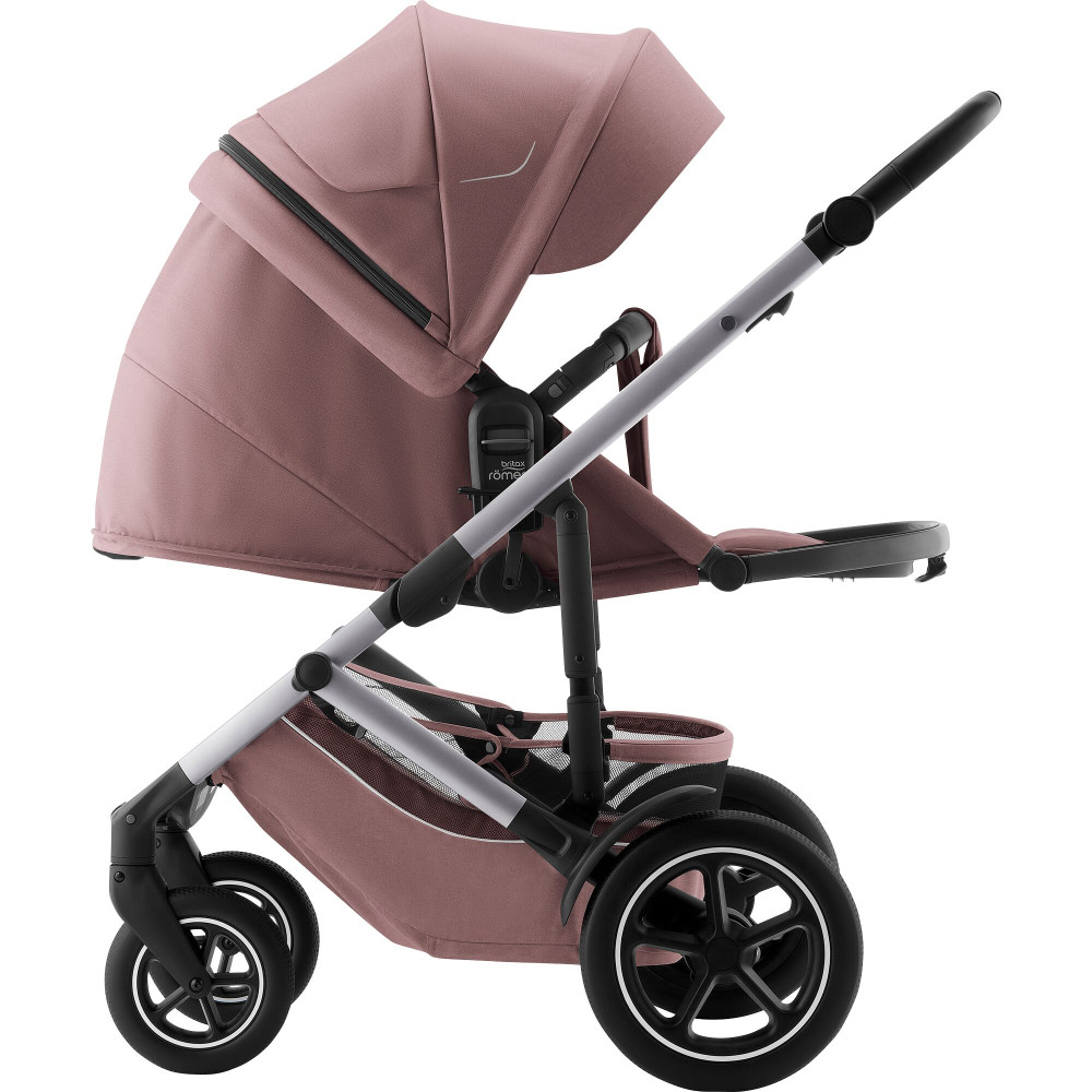 Britax Romer Smile 5Z - всесезонна прогулянкова коляска з великими колесами • Dusty Rose