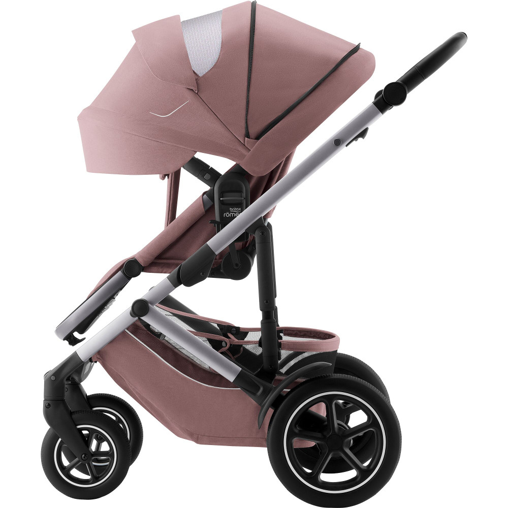 Britax Romer Smile 5Z - всесезонна прогулянкова коляска з великими колесами • Dusty Rose