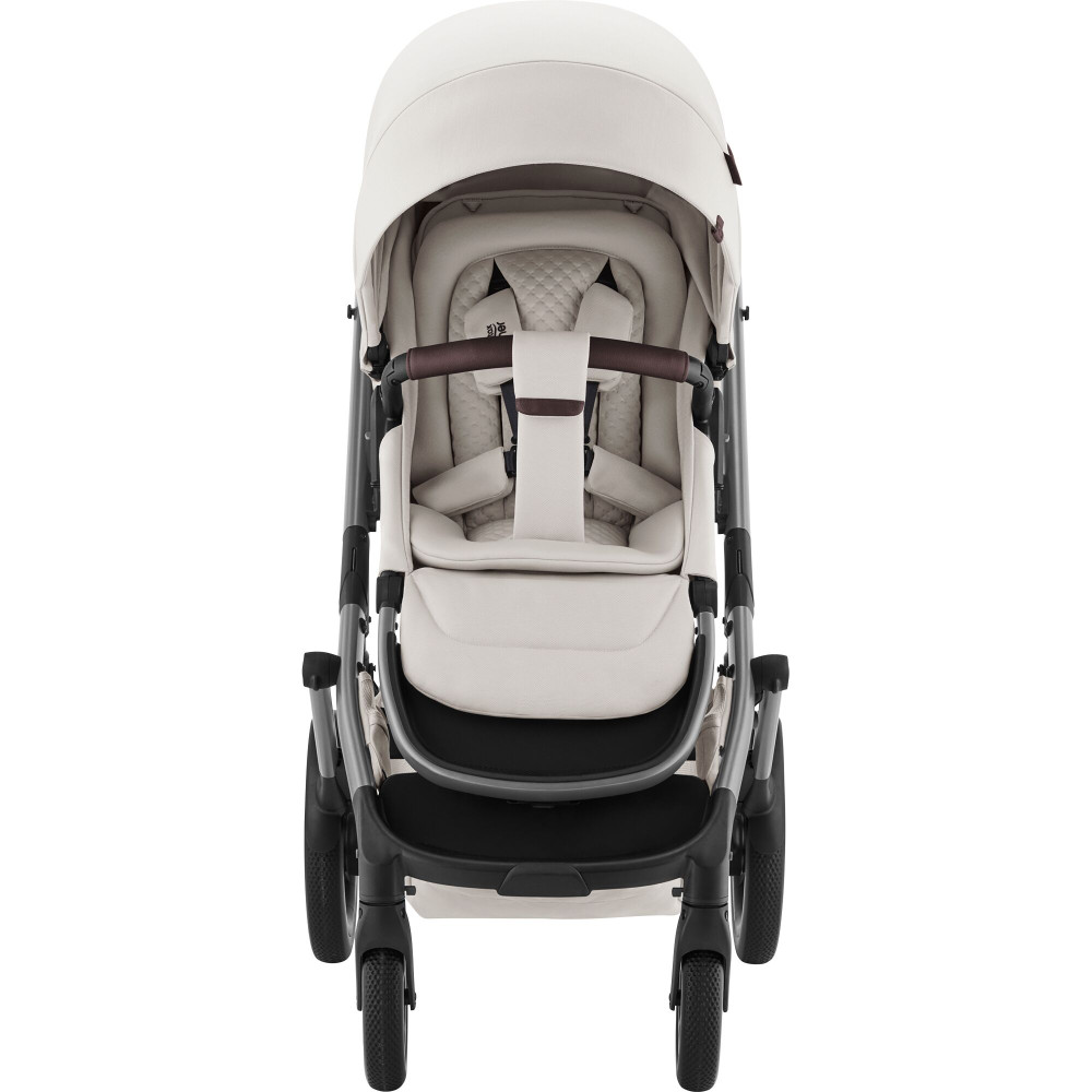 Britax Romer Smile 5Z - всесезонная прогулочная коляска с большими колесами • Soft Taupe