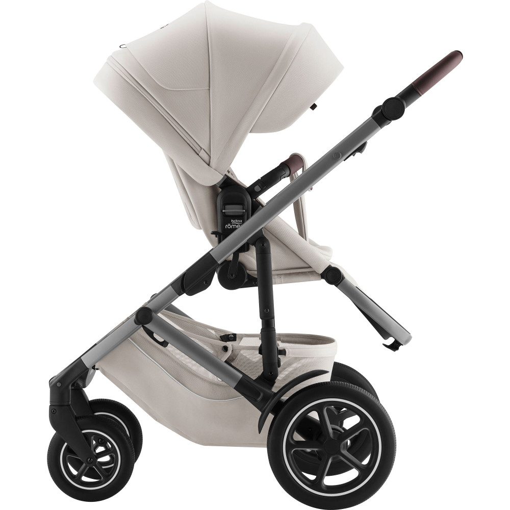 Britax Romer Smile 5Z - всесезонная прогулочная коляска с большими колесами • Soft Taupe