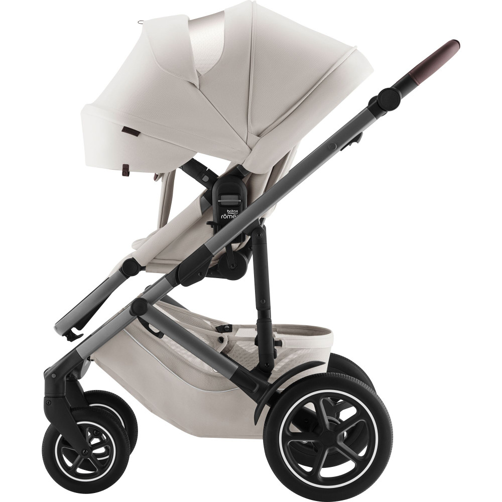 Britax Romer Smile 5Z - всесезонная прогулочная коляска с большими колесами • Soft Taupe