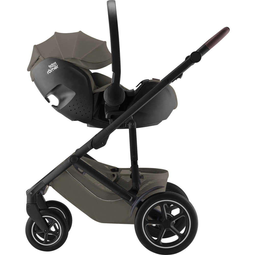 Britax Romer Smile 5Z - всесезонна дитяча коляска 2 в 1 з великими колесами • Urban Olive LUX Collection