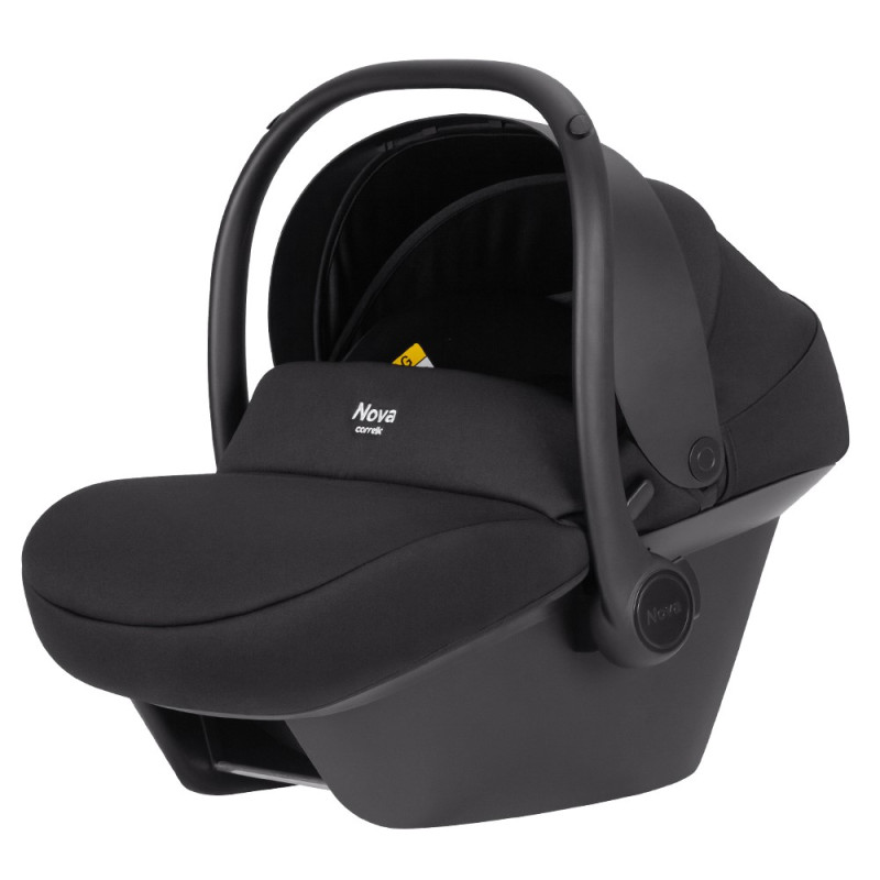 Carrello Nova CRL-16101 - автокресло для новорожденного i-Size, автолюлька (0 - 15 месяцев / 40 - 87 см) • Black Line