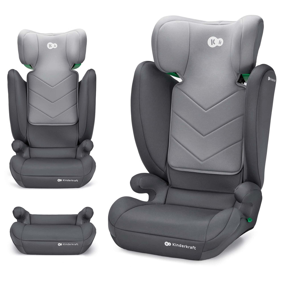 Kinderkraft i-Spark - дитяче автокрісло (від 3.5 до 12 років / 100 - 150 см) • Grey (KCISPA00GRY0000) Kinderkraft i-Spark - дитяче автокрісло (від 3.5 до 12 років / 100 - 150 см) • Grey (KCISPA00GRY0000)