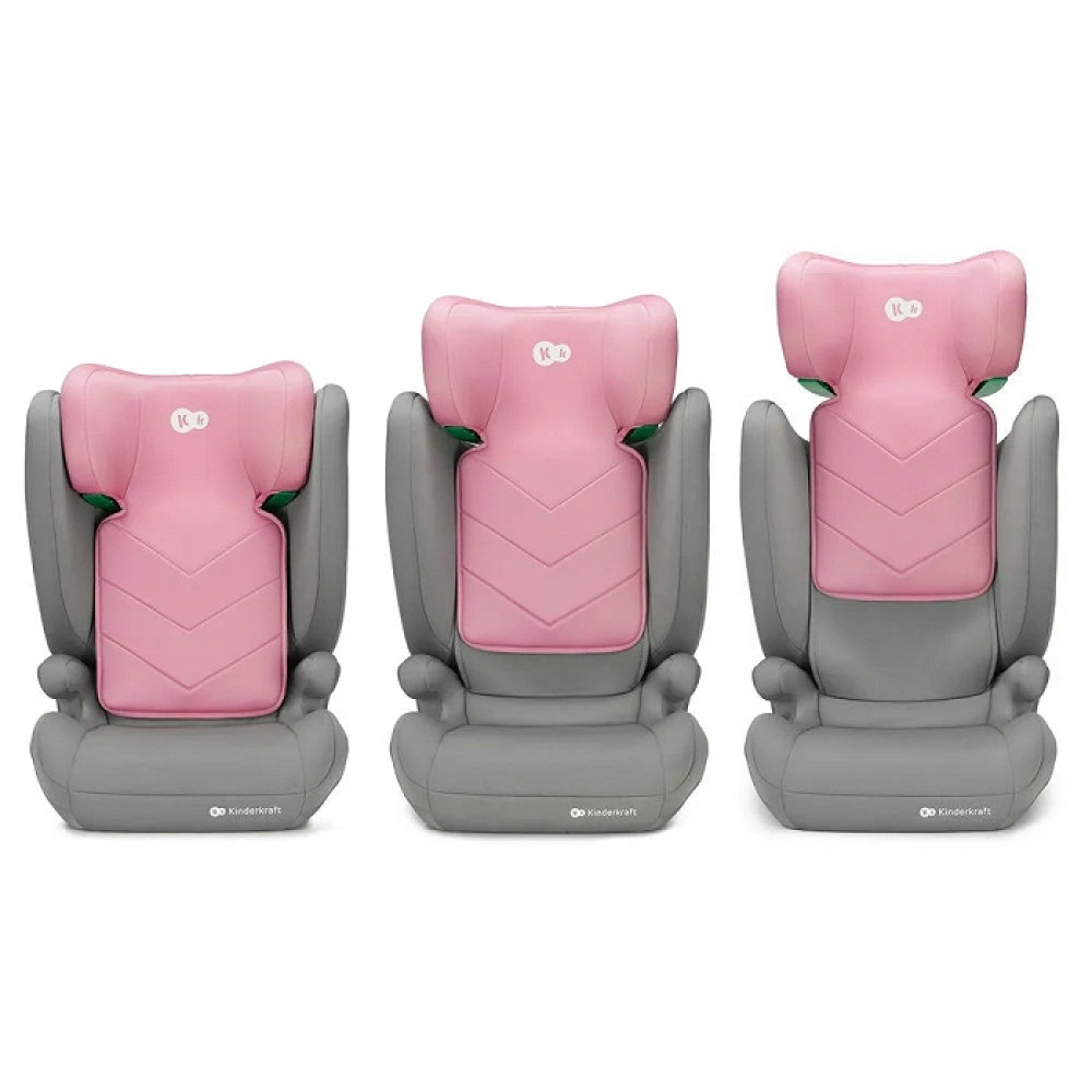 Kinderkraft i-Spark - дитяче автокрісло (від 3.5 до 12 років / 100 - 150 см) • Pink (KCISPA00PNK0000) Kinderkraft i-Spark - дитяче автокрісло (від 3.5 до 12 років / 100 - 150 см) • Pink (KCISPA00PNK0000)