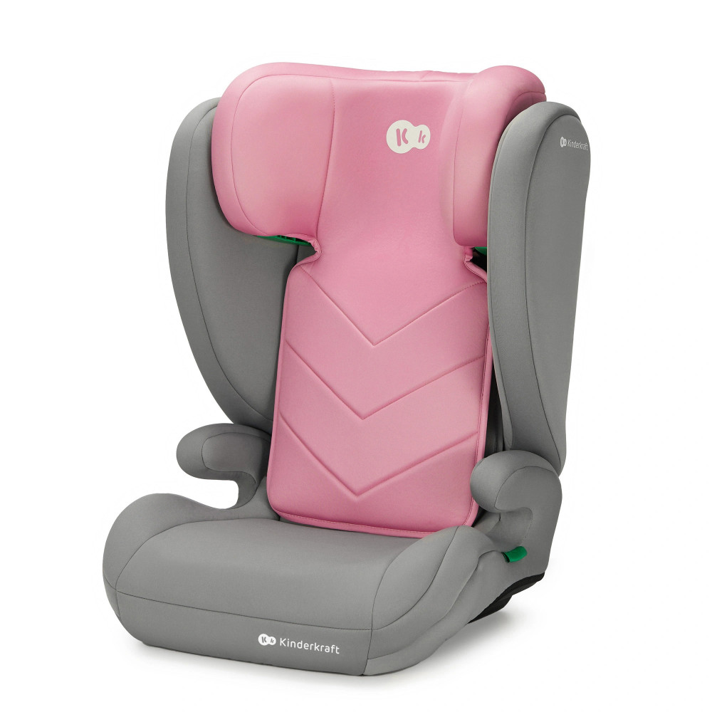 Kinderkraft i-Spark - дитяче автокрісло (від 3.5 до 12 років / 100 - 150 см) • Pink (KCISPA00PNK0000)