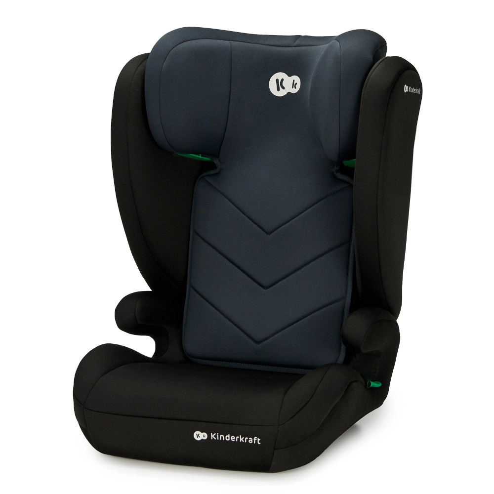 Kinderkraft i-Spark - дитяче автокрісло (від 3.5 до 12 років / 100 - 150 см) • Black (KCISPA00BLK0000)