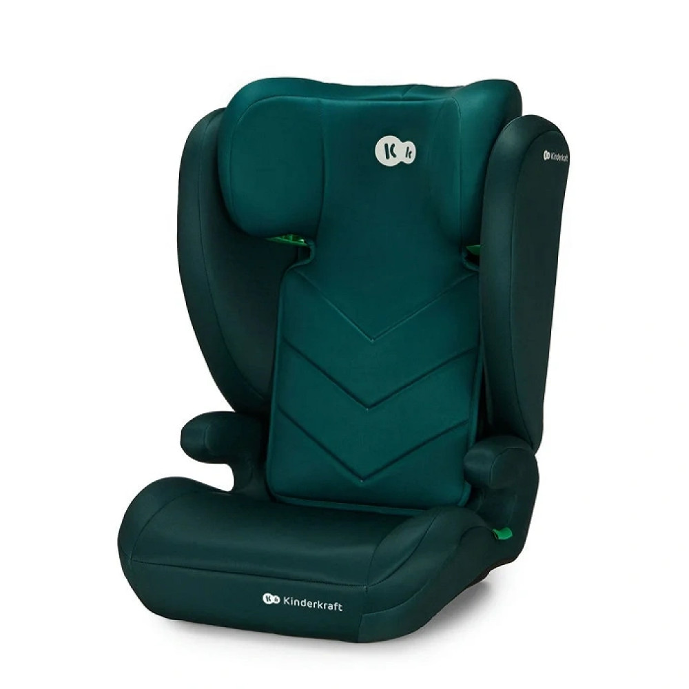 Kinderkraft i-Spark - дитяче автокрісло (від 3.5 до 12 років / 100 - 150 см) • Green (KCISPA00GRE0000)