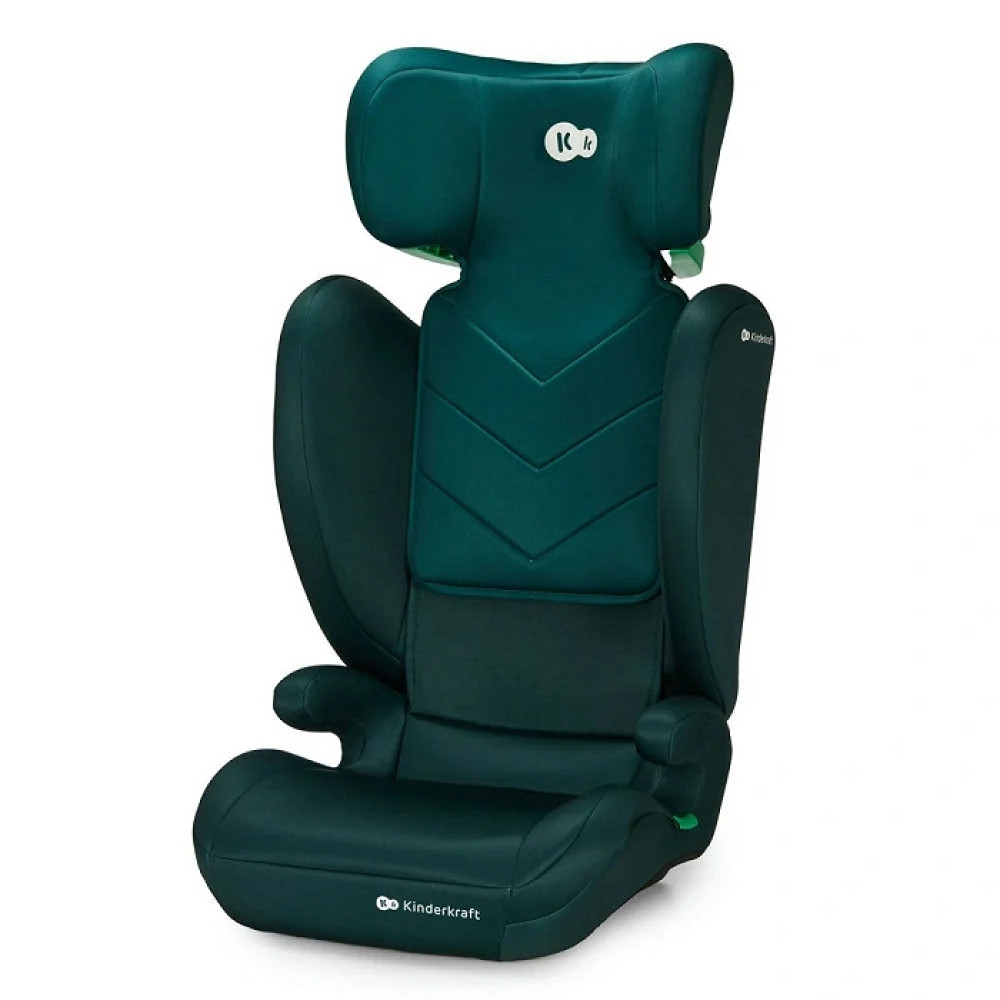 Kinderkraft i-Spark - дитяче автокрісло (від 3.5 до 12 років / 100 - 150 см) • Green (KCISPA00GRE0000)