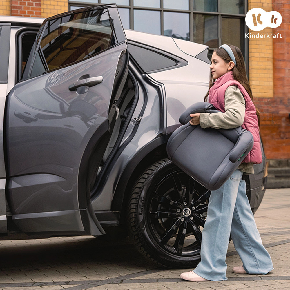 Kinderkraft i-Spark - дитяче автокрісло (від 3.5 до 12 років / 100 - 150 см) • Green (KCISPA00GRE0000)