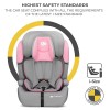 Kinderkraft Comfort Up i-Size - автокресло для детей (от 15 месяцев до 12 лет) • Pink (KCCOUP02PNK0000)