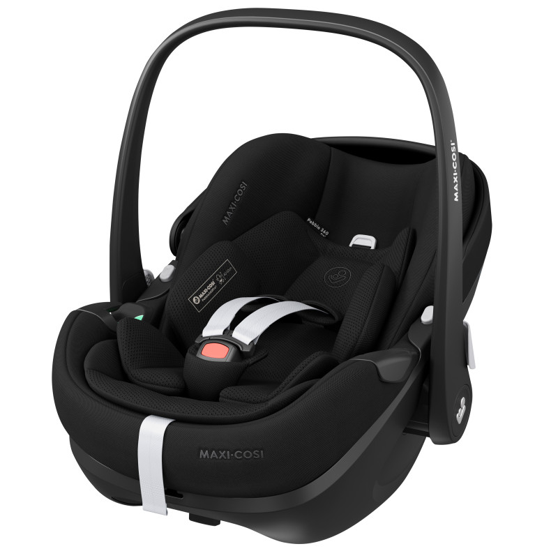 Maxi-Cosi Pebble 360 Pro² - автокрісло для новонароджених (автолюлька), розкладається до лежачого положення (від 0 до 18 місяців / 40 - 87 см) • Essential Black