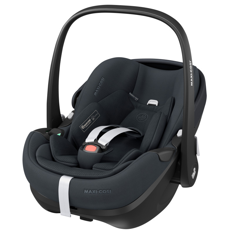 Maxi-Cosi Pebble 360 Pro² - автокресло для новорожденных (автолюлька), раскладывается в лежачее положение (от 0 до 18 месяцев / 40 - 87 см) • Essential Graphite