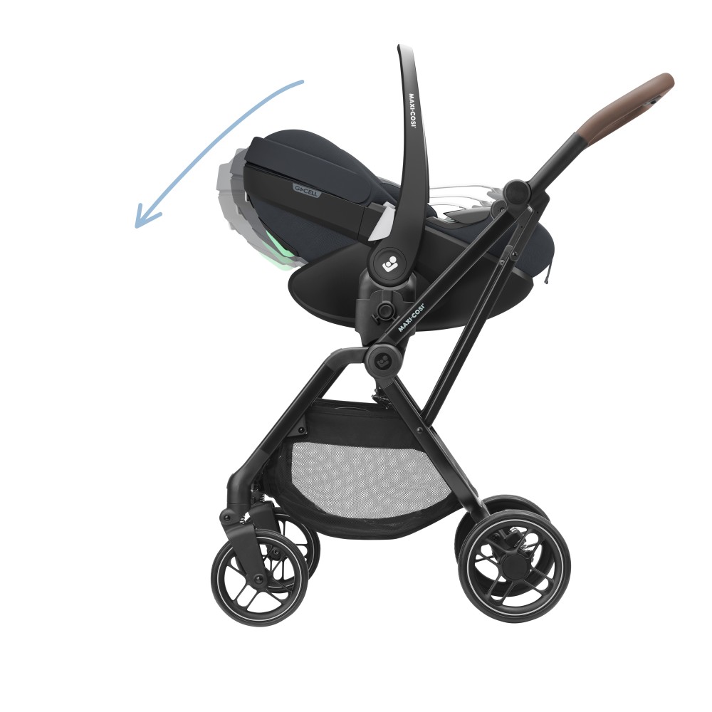 Maxi-Cosi Pebble 360 Pro² - автокрісло для новонароджених (автолюлька), розкладається до лежачого положення (від 0 до 18 місяців / 40 - 87 см) • Essential Graphite