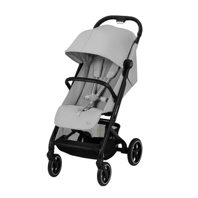 Cybex Beezy - прогулянкова коляска, компактний прогулянковий візок, з бампером • Fog Grey