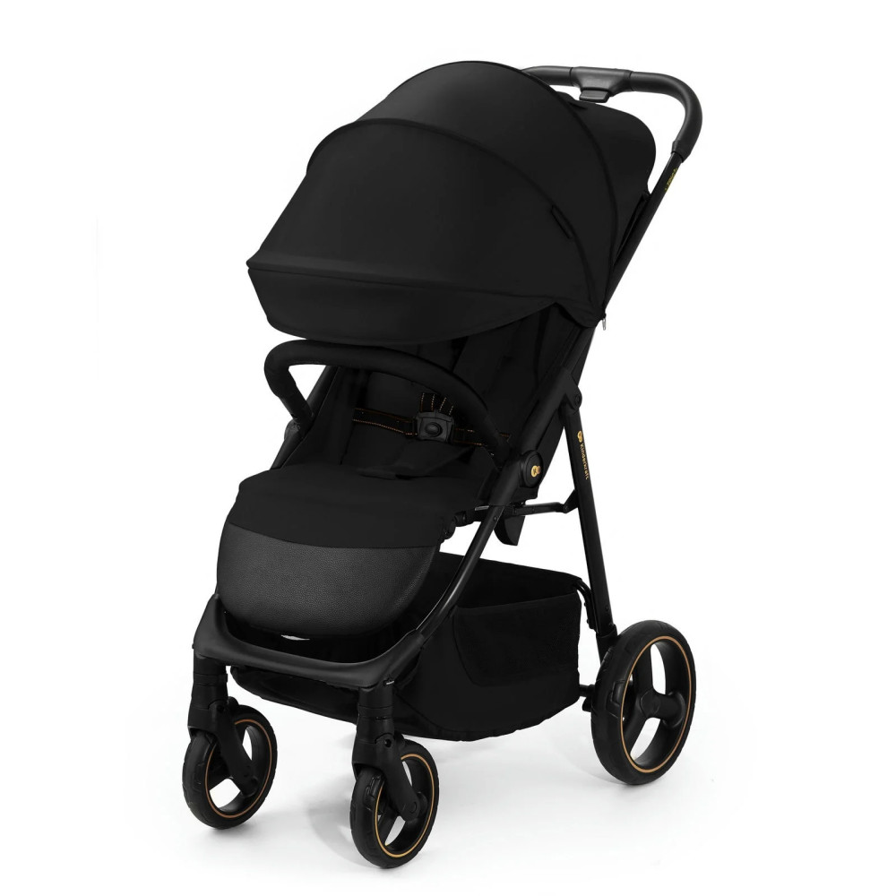 Kinderkraft Trig 3 - прогулочная коляска с большими колесами • Onyx Black (KSTRIG03BLK0000)