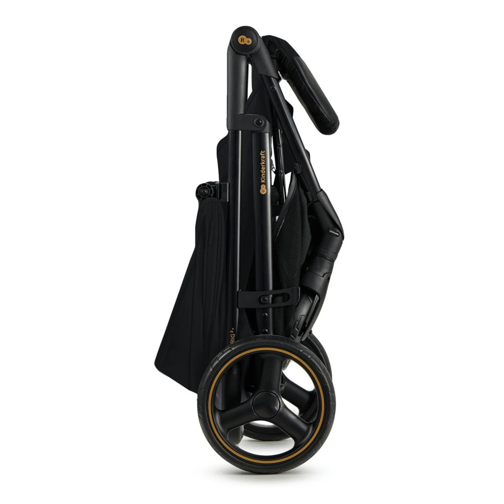 Kinderkraft Trig 3 - прогулочная коляска с большими колесами • Onyx Black (KSTRIG03BLK0000) Kinderkraft Trig 3 - прогулочная коляска с большими колесами • Onyx Black (KSTRIG03BLK0000)