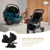 Kinderkraft Mitzy - прогулочная коляска с большими колесами, портативная Bluetooth-колонка iDance Cuty Sealion 10W в подарок • Ink Black (KSMITZ00BLK0000)