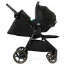 Kinderkraft Mitzy - прогулочная коляска с большими колесами, портативная Bluetooth-колонка iDance Cuty Sealion 10W в подарок • Ink Black (KSMITZ00BLK0000)