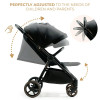 Kinderkraft Mitzy - прогулочная коляска с большими колесами, портативная Bluetooth-колонка iDance Cuty Sealion 10W в подарок • Ink Black (KSMITZ00BLK0000)