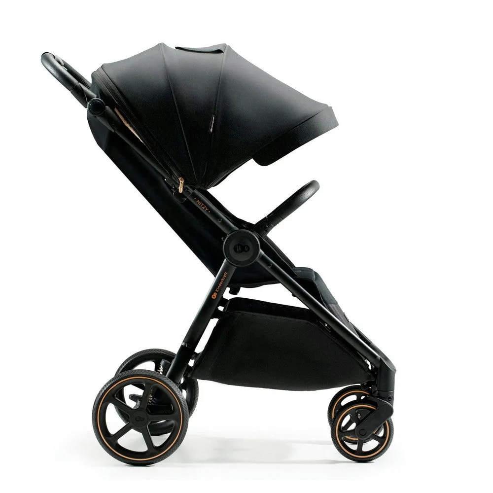 Kinderkraft Mitzy - прогулочная коляска с большими колесами, портативная Bluetooth-колонка iDance Cuty Sealion 10W в подарок • Ink Black (KSMITZ00BLK0000) Kinderkraft Mitzy - прогулочная коляска с большими колесами, портативная Bluetooth-колонка iDance Cuty Sealion 10W в подарок • Ink Black (KSMITZ00BLK0000)