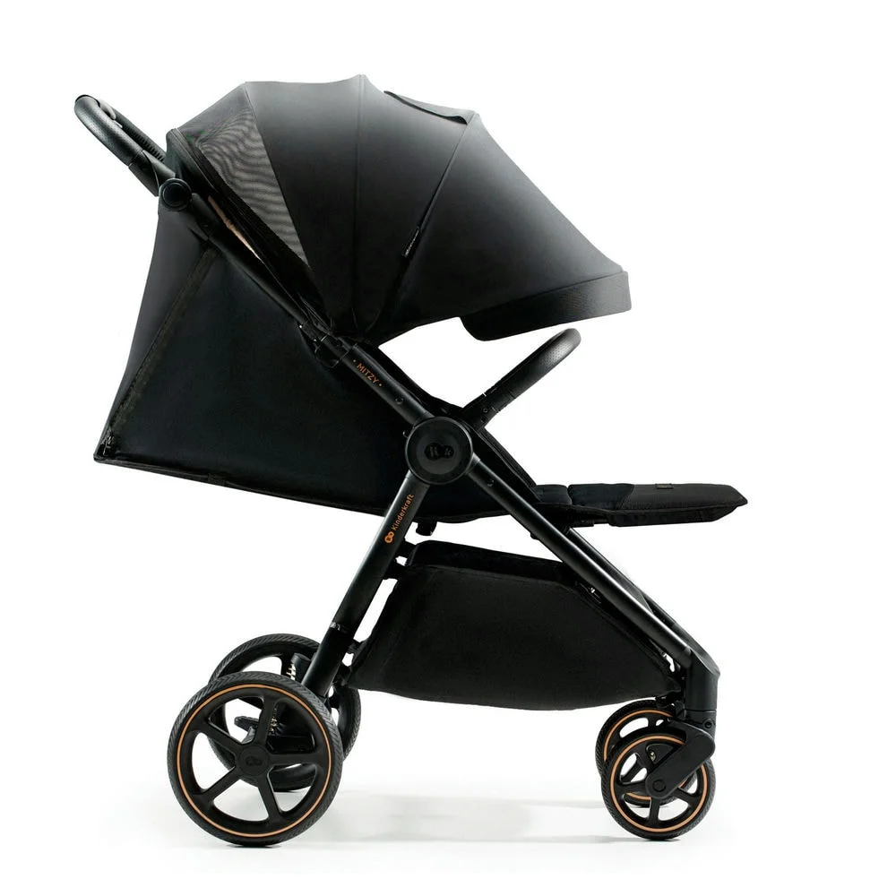 Kinderkraft Mitzy - прогулочная коляска с большими колесами, портативная Bluetooth-колонка iDance Cuty Sealion 10W в подарок • Ink Black (KSMITZ00BLK0000) Kinderkraft Mitzy - прогулочная коляска с большими колесами, портативная Bluetooth-колонка iDance Cuty Sealion 10W в подарок • Ink Black (KSMITZ00BLK0000)