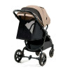 Kinderkraft Mitzy - прогулянкова коляска з великими колесами, портативна Bluetooth-колонка iDance Cuty Sealion 10W в подарунок • Linen Beige (KSMITZ00BEG0000)