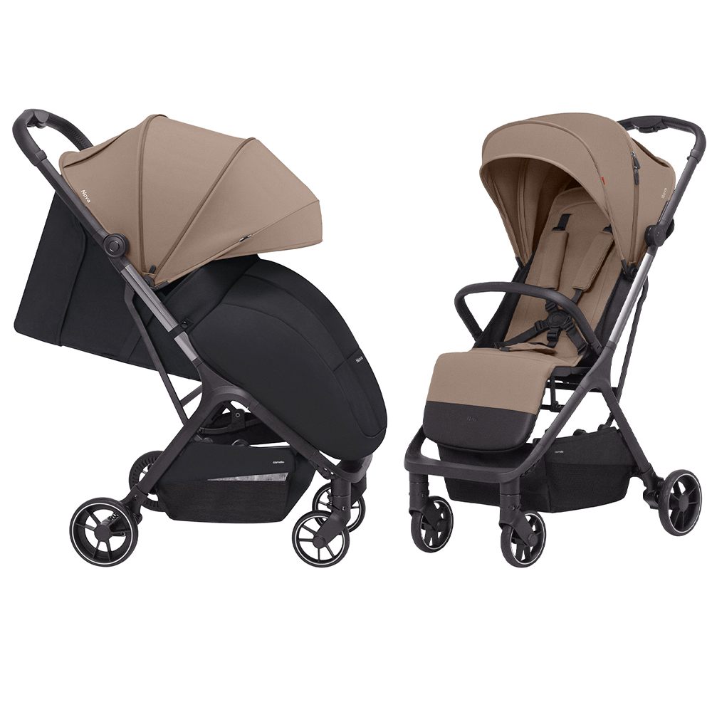 Carrello Nova 2024 CRL-5521 - современная прогулочная коляска с автоматическим складыванием, чехол на ножки с молнией • Sunrise Beige Carrello Nova 2024 CRL-5521 - современная прогулочная коляска с автоматическим складыванием, чехол на ножки с молнией • Sunrise Beige