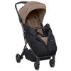 Carrello Nova 2024 CRL-5521 - современная прогулочная коляска с автоматическим складыванием, чехол на ножки с молнией • Sunrise Beige