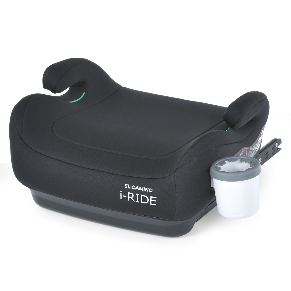 El Camino i-RIDE ME 1147 - автокресло-бустер для детей (от 5 до 12 лет / 125 – 150 см) • Black