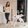 Kinderkraft Tummie - стульчик для кормления 2 в 1 • Beige (KHTUMM00BEG0000)