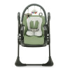Kinderkraft Tummie - стільчик для годування 2 в 1 • Green (KHTUMM00GRE0000)