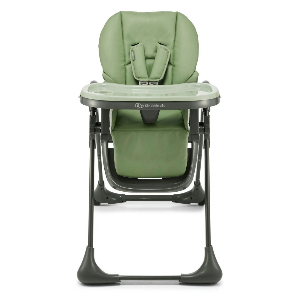 Kinderkraft Tummie - стільчик для годування 2 в 1 • Green (KHTUMM00GRE0000)