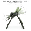 Kinderkraft Tummie - стільчик для годування 2 в 1 • Green (KHTUMM00GRE0000)