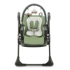Kinderkraft Tummie - стільчик для годування 2 в 1 • Green (KHTUMM00GRE0000)
