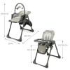 Kinderkraft Tummie - стульчик для кормления 2 в 1 • Grey (KHTUMM00GRY0000)