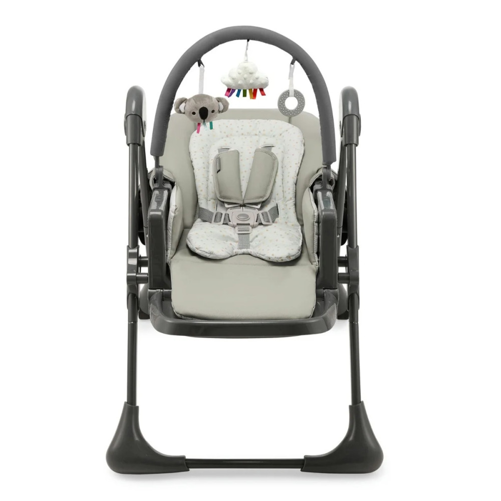Kinderkraft Tummie - стульчик для кормления 2 в 1 • Grey (KHTUMM00GRY0000) Kinderkraft Tummie - стульчик для кормления 2 в 1 • Grey (KHTUMM00GRY0000)