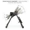 Kinderkraft Tummie - стульчик для кормления 2 в 1 • Grey (KHTUMM00GRY0000)