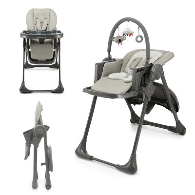 Kinderkraft Tummie - стульчик для кормления 2 в 1 • Grey (KHTUMM00GRY0000) Kinderkraft Tummie - стульчик для кормления 2 в 1 • Grey (KHTUMM00GRY0000)