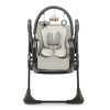Kinderkraft Tummie - стульчик для кормления 2 в 1 • Grey (KHTUMM00GRY0000)
