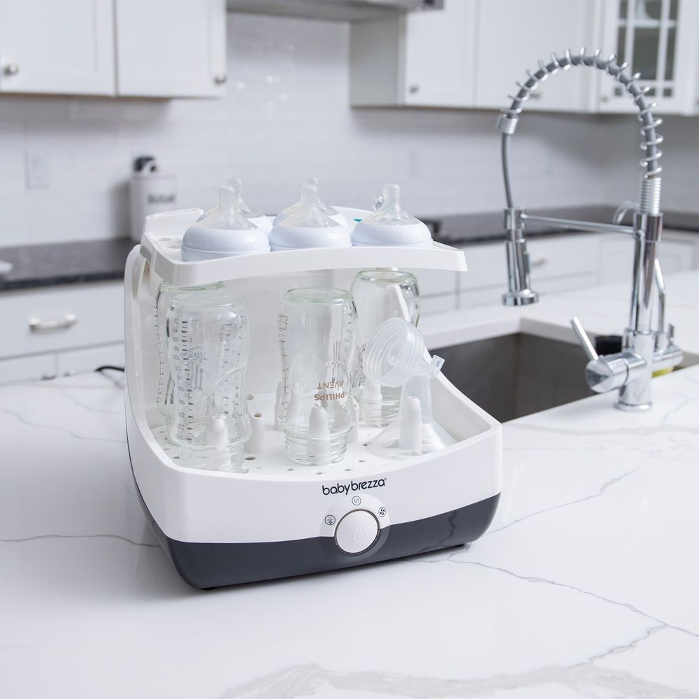 Стерилізатор із функцією сушіння Baby Brezza Super Fast Sterilizer Dryer (BRZ0083)