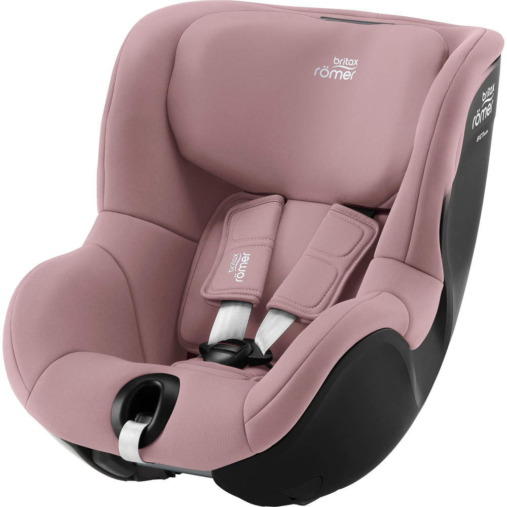 Britax Romer Dualfix 5Z - автокресло для детей (от 3 месяцев до 4 лет / 61 - 105 см) с функцией поворота на 360 градусов, для использования автокресла необходима совместимая база ISOFIX (можно купить отдельно) • Dusty Rose